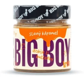BigBoy slaný karamel – arašídový krém s karamelem a himalájskou solí 250 g