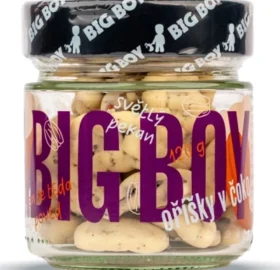 BigBoy pekan v bio bílé čokoládě 120 g