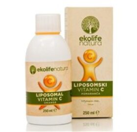 Liposomal Vitamin C 500 mg 250 ml pomeranč