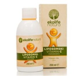 Liposomal Vitamin C 500 mg 250 ml pomeranč