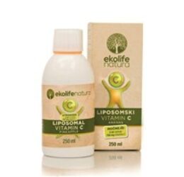 Liposomal Vitamin C 750 mg 250 ml ananas