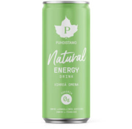 Natural Energy Drink 330 ml – green apple