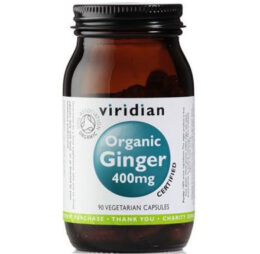 Organic Ginger 400 mg 90 kapslí