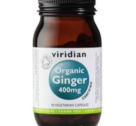 Organic Ginger 400 mg 90 kapslí