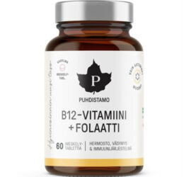 Vitamin B12 Folate malina 60 tablet