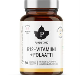 Vitamin B12 Folate malina 60 tablet